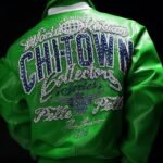 PELLE PELLE CHITOWN GREEN LEATHER JACKET